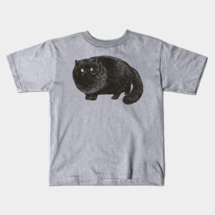 Black Cat Cat Kids T-Shirt